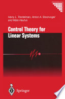 Control theory for linear systems /