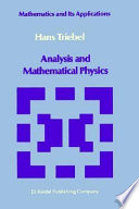 Analysis and mathematical physics /