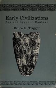 Early civilizations : ancient Egypt in context /