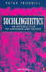 Sociolinguistics : an introduction to language and society /