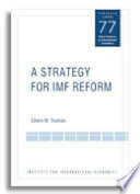 A strategy for IMF reform /