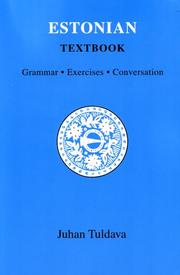 Estonian textbook : grammar, exercises, conversation /