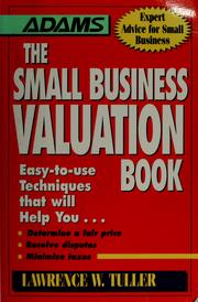 Small business valuation book : easy-to-use techniques for determining fair price, resolving disputes, and minimizing taxes /