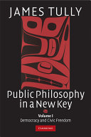 Public philosophy in a new key /