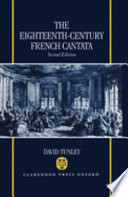 The eighteenth century French cantata /