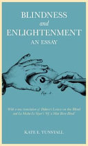 Blindness and enlightenment : an essay /
