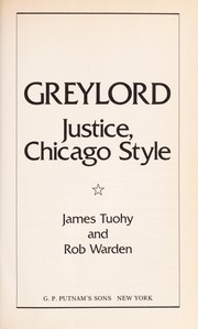 Greylord : justice, Chicago style /