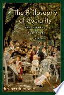 The philosophy of sociality : the shared point of view /