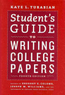 Student's guide to writing college papers /
