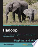 Hadoop Beginner's Guide.