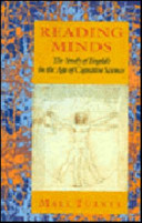 Reading minds : the study of English in the age of cognitive science /