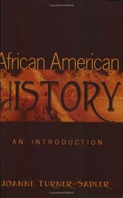 African American history : an introduction /