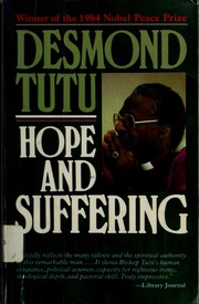 Hope and suffering : sermons and speeches /