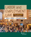 Labor and employment law : text and cases /