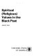 Spiritual (religious) values in the Black poet /
