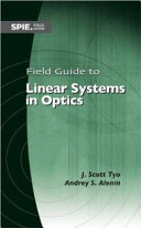 Field guide to linear systems in optics /