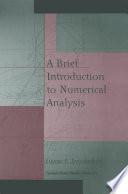 A brief introduction to numerical analysis /