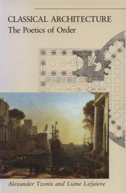 Classical architecture : the poetics of order /