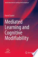 Mediated Learning and Cognitive Modifiability /