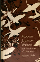 Modern Japanese writers and the nature of literature /