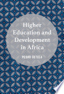 Higher education and development in Africa /