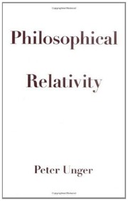 Philosophical relativity /