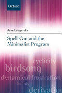 Spell-out and the minimalist program /