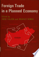 Foreign trade in a planned economy /