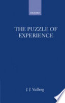 The puzzle of experience /