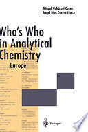 Who's who in analytical chemistry : Europe /