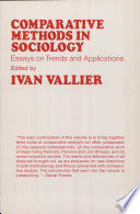 Comparative methods in sociology ; essays on trends and applications /