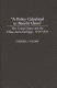 "A policy calculated to benefit China" : the United States and the China arms embargo, 1919-1929 /