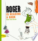 Roger is reading a book /