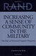 Increasing a sense of community in the military : the role of personnel support programs /