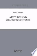 Attitudes and changing contexts /