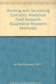Working with sensitizing concepts : analytical field research /