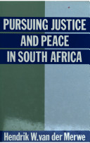 Pursuing justice and peace in South Africa /