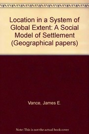 Location in a system of global extent : a social model of settlement /