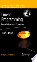 Linear programming : foundations and extensions /