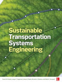 Sustainable transportation systems engineering /