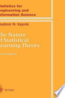 The nature of statistical learning theory /