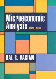 Microeconomic analysis /