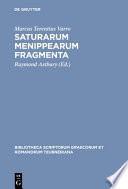 M. Terentius Varro Saturarum Menippearum fragmenta /