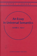 An essay in universal semantics /