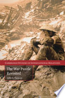 The war puzzle revisited /