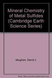 Mineral chemistry of metal sulfides /