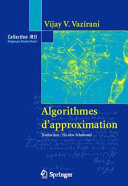 Algorithmes d'approximation.