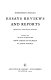 Essays, reviews, and reports ; previously uncollected writings /