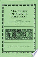 Epitoma rei militaris /