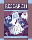 Research : the student's guide to writing research papers /